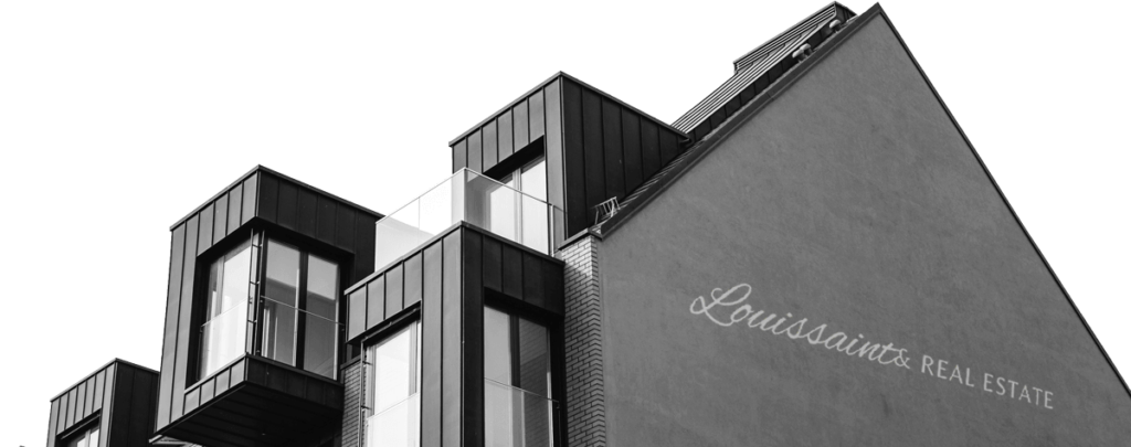 Modern house exterior for sale – Louissaint Real Estate | Top online property agency