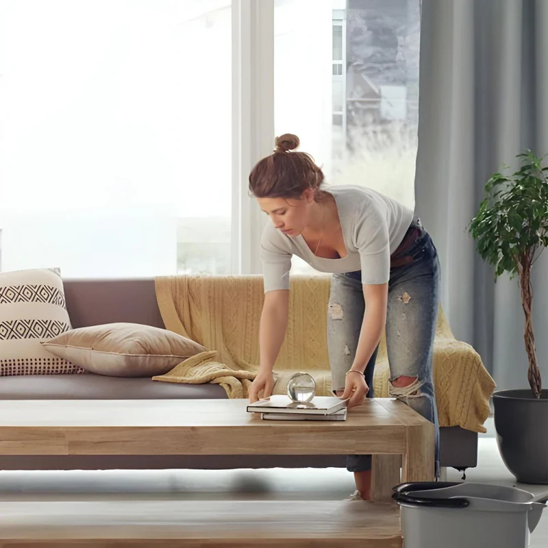 Thrive for consistency in maintaining your home, not perfection.